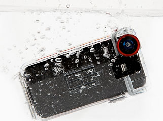 Противоударный водонепроницаемый чехол с видео камерой Optrix XD5 для iPhone 5, 5S